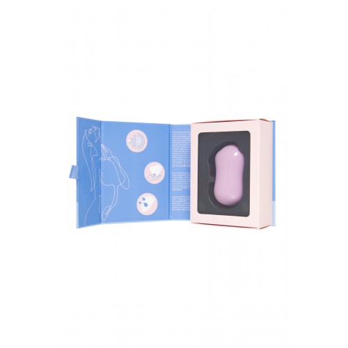 Вакуум-волновой бесконтактный стимулятор клитора Satisfyer Cotton Candy, силикон, фиолетовый
