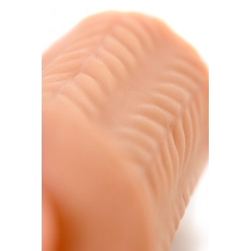 Мастурбатор реалистичный KOKOS ELEGANCE.004, TPR,телесный, 16 см
