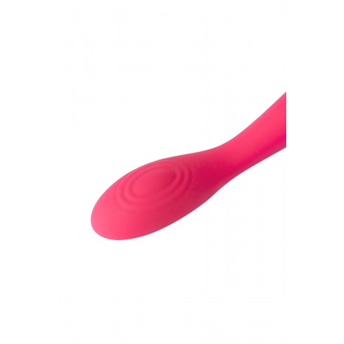 Вибратор клиторальный Svakom Iris, силикон, розовый, 18 см