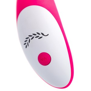 Вибромассажер JOS Twiggy, силикон, розовый, 12 см (иной угол)