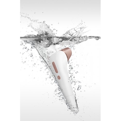 Вакуум-волновой бесконтактный стимулятор клитора Satisfyer 2 NG, ABS пластик+силикон, белый, 17см