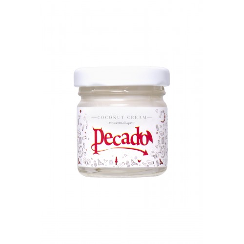 Массажная свеча Кокосовый Крем Pecado BDSM 30 мл