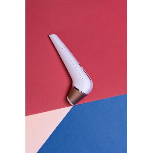 Вакуум-волновой бесконтактный стимулятор клитора Satisfyer 2 NG, ABS пластик+силикон, белый, 17см