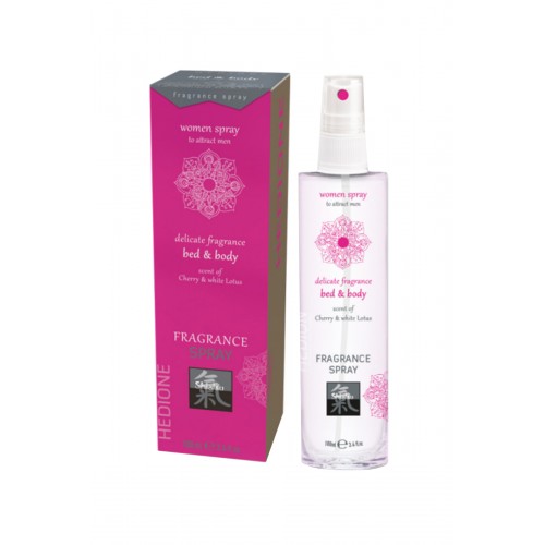 Спрей с феромонами для тела и белья с ароматом Вишни и Белого Лотоса 100 мл.