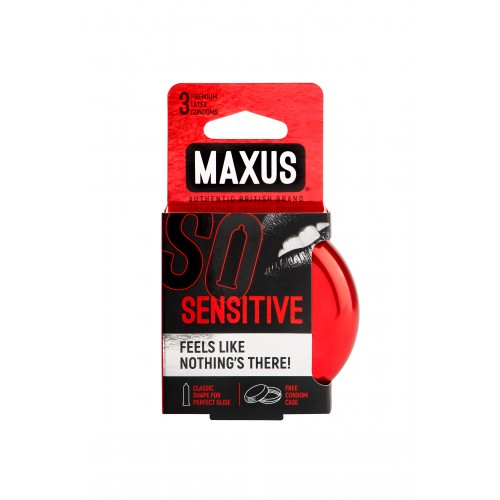 Презервативы MAXUS Ультратонкие в железном кейсе  № 3, 18 см