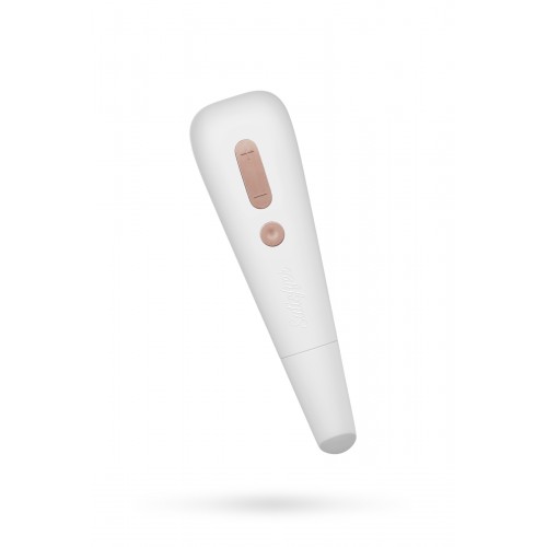 Вакуум-волновой бесконтактный стимулятор клитора Satisfyer 2 NG, ABS пластик+силикон, белый, 17см