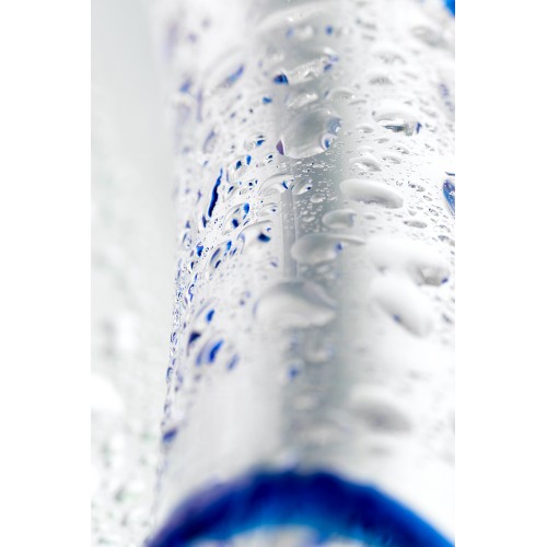 Двусторонний фаллоимитатор Sexus Glass, стекло, прозрачный, 20 см