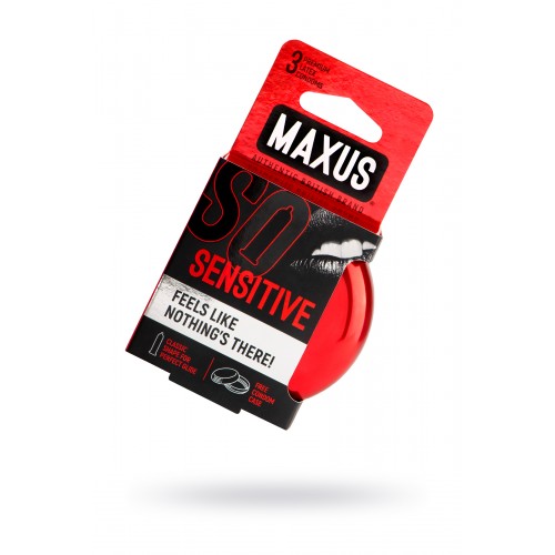 Презервативы MAXUS Ультратонкие в железном кейсе  № 3, 18 см