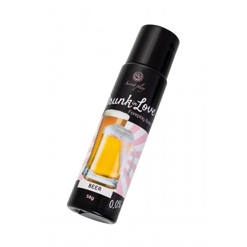 Интимный гель SECRET PLAY для сосков и интимных зон, со вкусом пива, 58 г