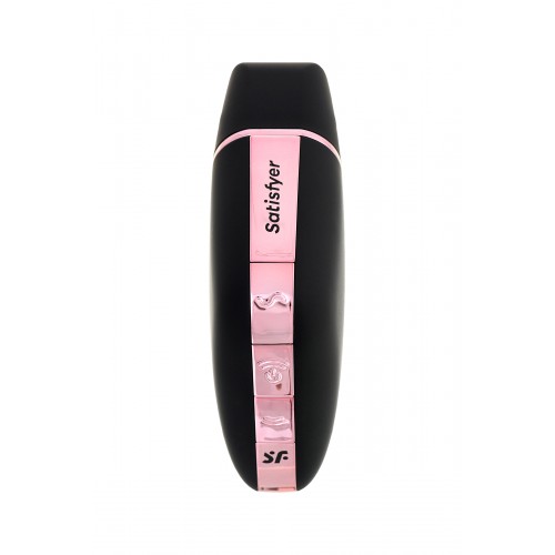 Вакуум-волновой бесконтактный стимулятор клитора Satisfyer Love Triangle, ABS пластик+силикон, Черны