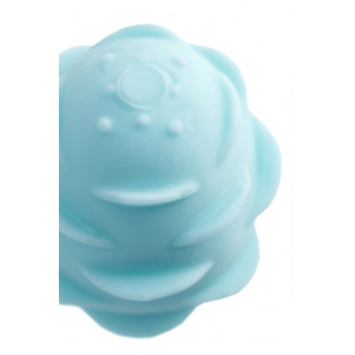 Мастурбатор A-Toys Pufl, бирюзовый, ТРЕ, 6 см Ø 2,7 см
