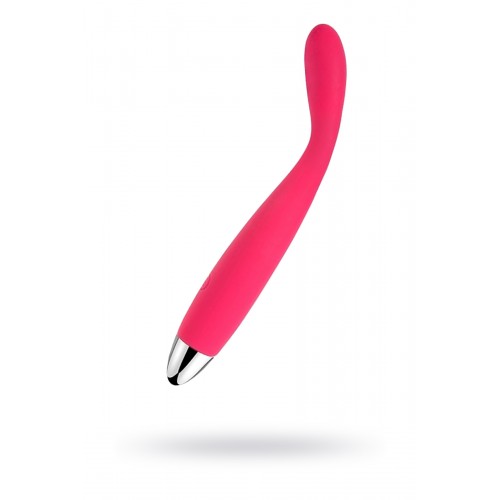 Вибратор клиторальный Svakom Iris, силикон, розовый, 18 см