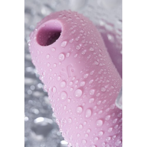 Вакуум-волновой бесконтактный стимулятор клитора Satisfyer Cotton Candy, силикон, фиолетовый