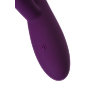Вибратор для точки G с клиторальной стимуляцией Let it G, G-Spotter, силикон, фиолетовый, 19,5 см (иной угол)