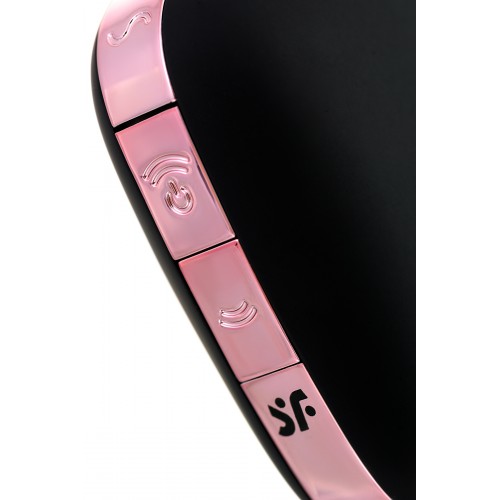 Вакуум-волновой бесконтактный стимулятор клитора Satisfyer Love Triangle, ABS пластик+силикон, Черны