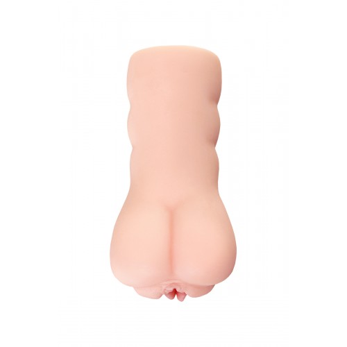 Мастурбатор реалистичный TOYFA Basic Oh Yeah!, TPE, телесный, 11,5 см