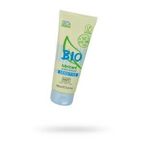 Интимный гель-лубрикант Hot Bio Sensitive, на водной основе, для чувствительной кожи, 100 мл (иной угол)