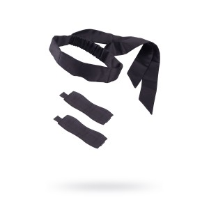 Набор для фиксации Roomfun, неопрен, чёрный (иной угол)