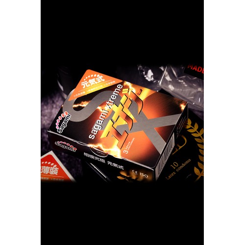 Презервативы латексные Sagami Xtreme Energy №3