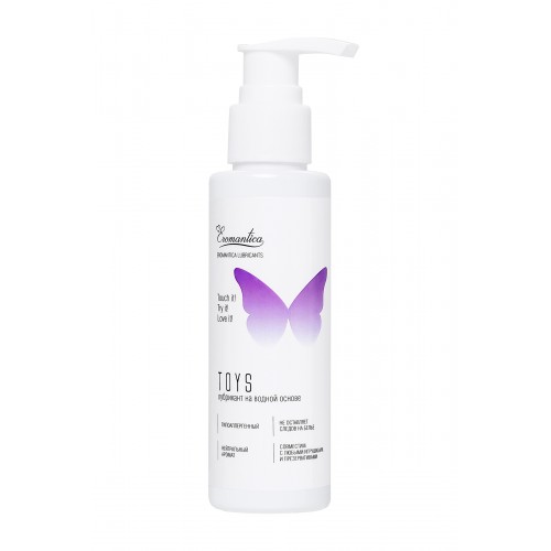 Лубрикант Eromantica на водной основе TOYS, для игрушек, 100 мл
