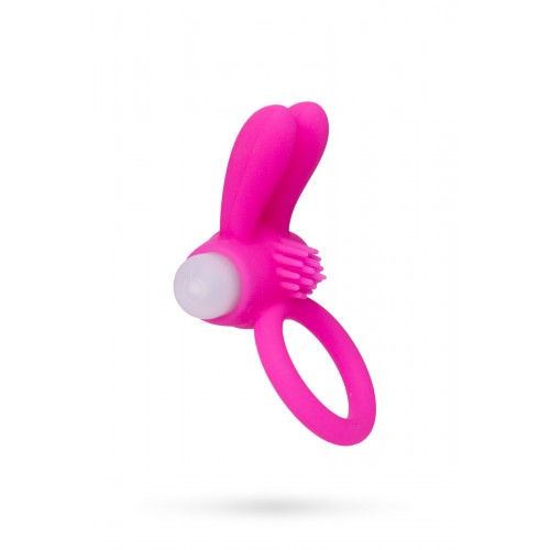 Эрекционное кольцо на пенис TOYFA A-Toys  , Силикон, Розовый, Ø2,5 см с ушками