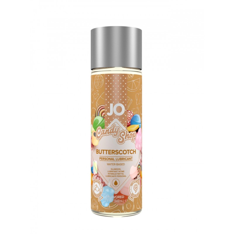 Съедобный лубрикант со вкусом "Ириски" JO H2O Candy Shop Butterscotch, 60 мл