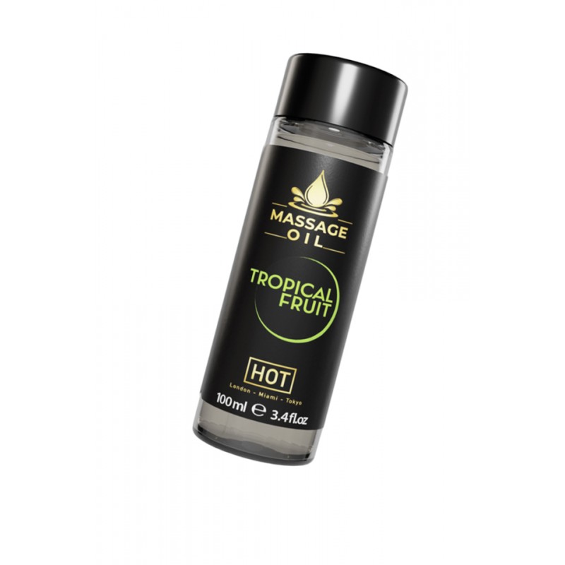 Массажное масло HOT Massage Oil TROPICAL FRUIT , с тропических фйруктов,100 мл