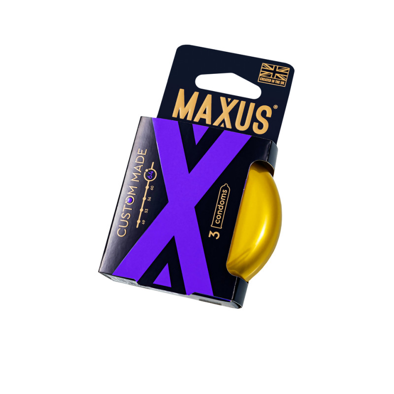 Презервативы Maxus Custom Made 64 гладкие X-Edition, 3 шт