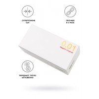 Презервативы Sagami, original 0.01, L-size, гладкие, 19 см, 5,8 см, 5 шт.