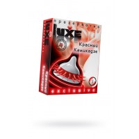 Презервативы Luxe, exclusive, «Красный камикадзе», 18 см, 5,2 см, 1 шт.