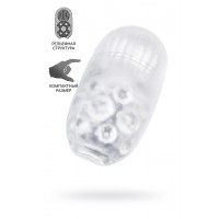 Мастурбатор нереалистичный MEN'S MAX CAPSULE 07 COSMOS TPE, белый, 8 см (В ЗИПЛОКЕ)