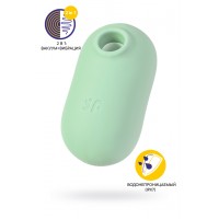 Вакуумный стимулятор клитора Satisfyer Pro To Go 2, мятный