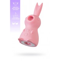 Вакуум-волновой стимулятор клитора Eromantica Lovey-Dovey, силикон, розовый, 11 см