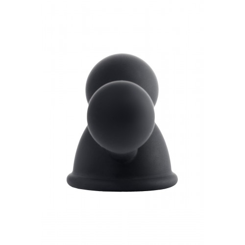 Вибромассажер для сосков TOYFA ,TPR, Черный