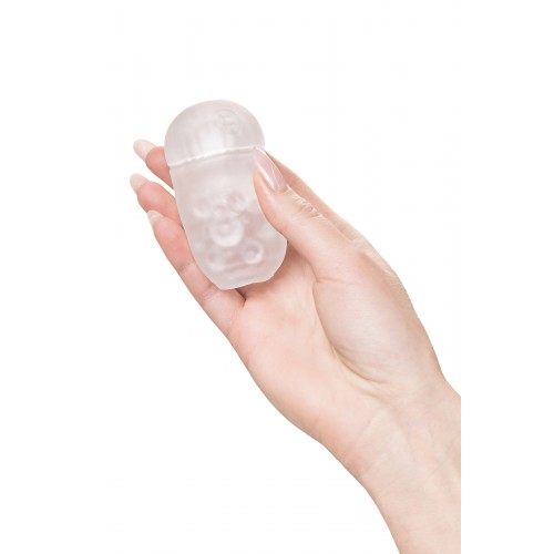 Мастурбатор нереалистичный MEN'S MAX CAPSULE 07 COSMOS TPE, белый, 8 см (В ЗИПЛОКЕ)