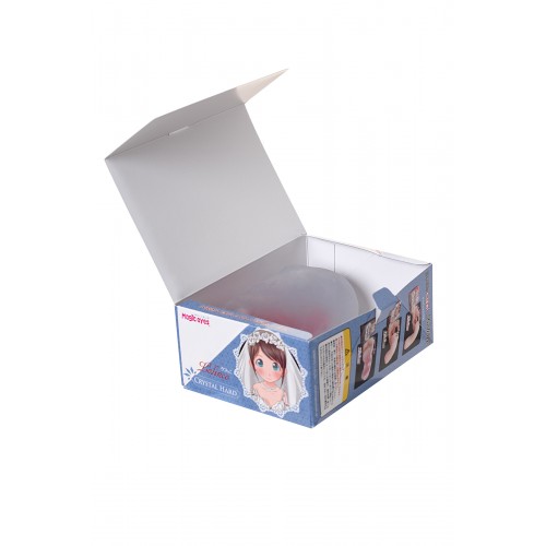 Мастурбатор реалистичный девственница Magic Eyes   Sujiman Kupa Lolinco CRYSTAL HARD, TPE, Прозрачный, 16,4 см