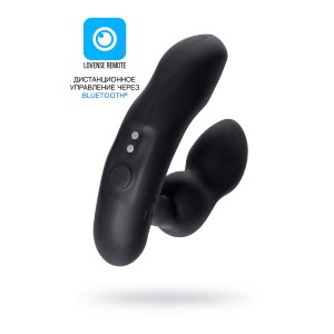Стимулятор простаты LOVENSE Edge 2, силикон, черный, 12,4 см (иной угол)