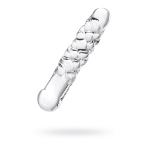 Стеклянный стимулятор 17 5 см (иной угол)