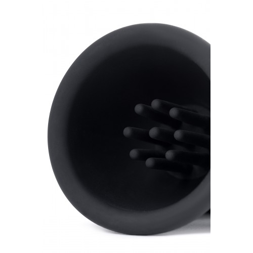 Вибромассажер для сосков TOYFA ,TPR, Черный