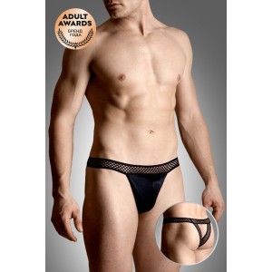 Стринги мужские с доступом SoftLine Collection, черный, XL (иной угол)