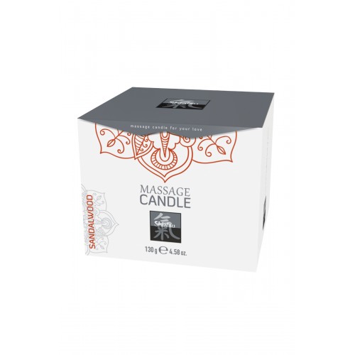 Массажная свечка с Сандалом, 130 мл