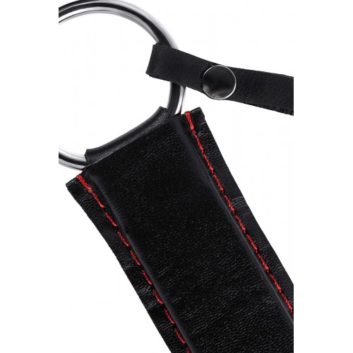 Плеть «Классическая» Pecado BDSM, натуральная кожа, черная