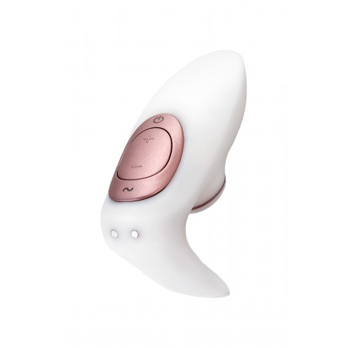 Стимулятор для пар Satisfyer Pro 4 Couples, вакуум-волновой бесконтактный, силикон, белый, 19,5см