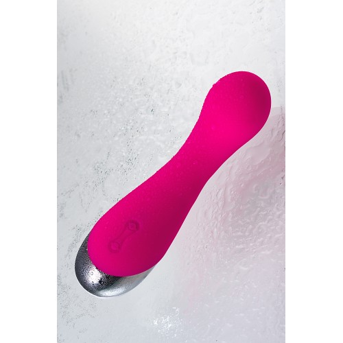 Стимулятор точки G LEROINA Rolly, 10 режимов вибрации, силикон, розовый, 15 см