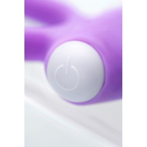 Виброкольцо на пенис A-Toys by TOYFA Zort, силикон, фиолетовое, Ø 2 см