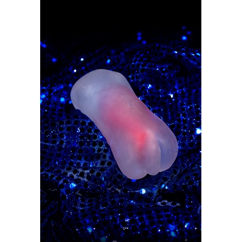 Мастурбатор реалистичный девственница Magic Eyes   Sujiman Kupa Lolinco CRYSTAL HARD, TPE, Прозрачный, 16,4 см