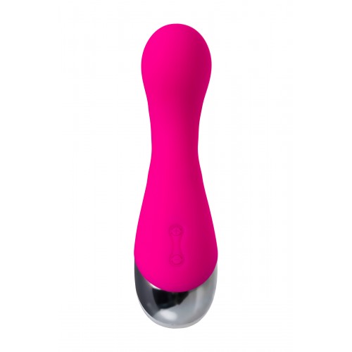 Стимулятор точки G LEROINA Rolly, 10 режимов вибрации, силикон, розовый, 15 см