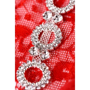 Трусики со стразами Joli Janet, красный, OS (иной угол)