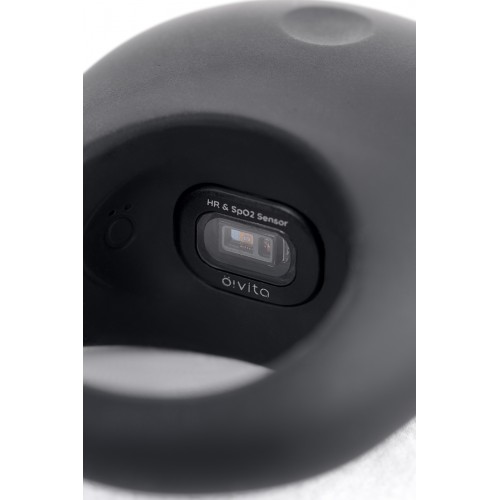 Эрекционное кольцо на пенис OIVITA, ORing Plus, силикон, черный, 6.5 см