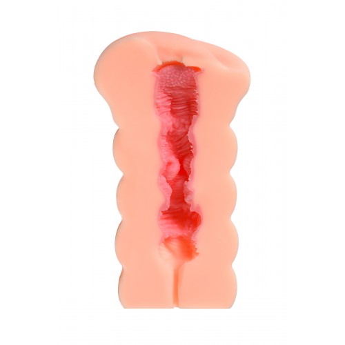 Мастурбатор реалистичный KOKOS Gloria с двойным слоем, TPR, телесный, 20 см